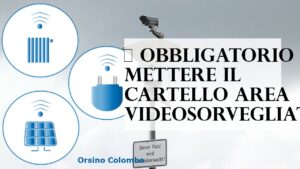 Cartello area videosorvegliata: il deterrente più efficace contro i malintenzionati